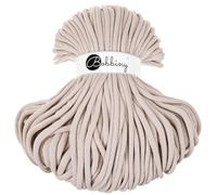 Bobbiny Corde Macramé Tressée Jumbo 9mm (Nude) 100m