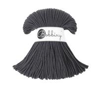 Bobbiny Corde Macramé Tressée Junior 3mm (Charcoal) 100m