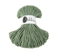Bobbiny Corde Macramé Tressée Junior 3mm (Eucalyptus Green) 100m