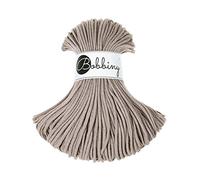 Bobbiny Corde Macramé Tressée Junior 3mm (Pearl) 100m