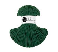 Bobbiny Corde Macramé Tressée Junior 3mm (Pine Green) 100m