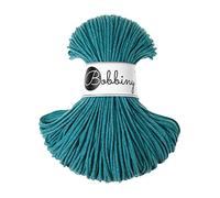 Bobbiny Corde Macramé Tressée Junior 3mm (Teal) 100m