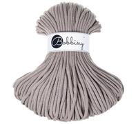 Bobbiny Corde Macramé Tressée Premium 5mm (Pearl) 100m