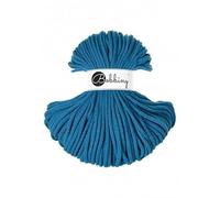 Bobbiny Cordon en coton de qualité supérieure Dopamine Blue 5 mm 100 m
