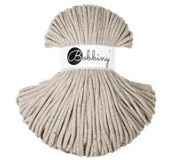 Bobbiny Cordon en coton tressé de qualité supérieure - 5 mm x 100 m - Cordon macramé polyvalent pour tricot, tissage, bricolage et décoration d'intérieur - Ficelle de bricolage colorée de qualité