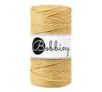 Bobbiny Cordon en macramé simple épaisseur 3 mm Miel 100 m
