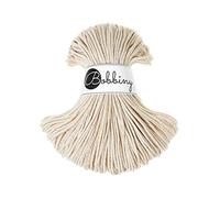 Bobbiny - Cordon macramé 3 mm, 100 m, doré naturel