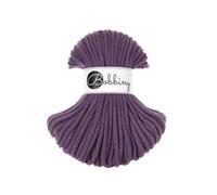 Bobbiny Cordon tressé en coton de qualité supérieure - 5 mm x 50 m - Cordon tressé polyvalent pour tricot, tissage, bricolage et décoration d'intérieur - Cordon tressé coloré de qualité supérieure -