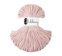 Bobbiny Junior 3 mm - Fil 100 m (rose pastel)