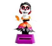 Bobbles Head Skull, du squelette solaire, de tête Bobbing Head, conception exquise, parfaite pour les amis adultes Colkers Lovers de bureau