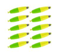 Bobbs Lot de 10 flotteurs flotteurs en mousse EVA pour pêche à la truite, poisson-chat, bleu