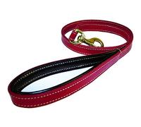 Bobby 2169069 Classique Haute Finition Laisse pour Chien Rouge