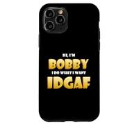 Bobby Costume IDGAF Funny Meme Halloween Bob Costume Bobbys Coque pour iPhone 11 Pro