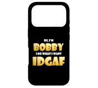 Bobby Costume IDGAF Funny Meme Halloween Bob Costume Bobbys Coque pour iPhone 17 Pro