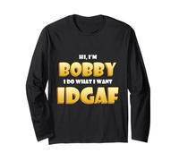 Bobby Costume IDGAF Funny Meme Halloween Bob Costume Bobbys Manche Longue