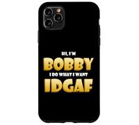 Bobby Costume IDGAF Funny Meme Halloween Costume for Bobbys Coque pour iPhone 11 Pro Max
