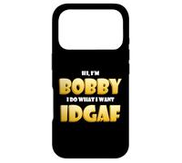 Bobby Costume IDGAF Funny Meme Halloween Costume for Bobbys Coque pour iPhone 17 Pro