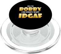 Bobby Costume IDGAF Funny Meme Halloween Costume for Bobbys PopSockets PopGrip pour MagSafe