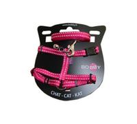 Bobby Safe Harnais + Laisse pour Chien Fuchsia Taille 10