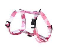 BOBBY-Harnais pour chien en nylon coloris rose Bobby Camouflage - Taille L