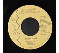 BOBBY JONZ - win your love / you don't know what you've got 45 rpm single