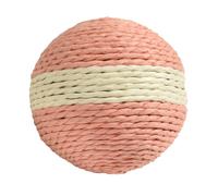 BOBBY-Jouet à griffer pour chat coloris rose Bobby Boule - ? 10 cm