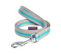 BOBBY-Laisse Arlequin beige/turquoise taille L