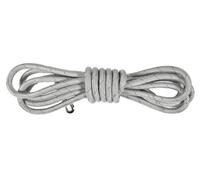 BOBBY-Laisse pour chien en nylon rond coloris gris Bobby Walk - 5 m