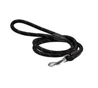 BOBBY-Laisse pour chien en nylon rond coloris noir Bobby - 1,2 m