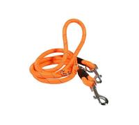 BOBBY-Laisse pour chien en nylon rond coloris orange 3 positions Bobby Walk - Taille unique