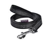 BOBBY-Laisse pour chien en nylon tressé coloris noir Bobby Safe 20 mm - Taille M