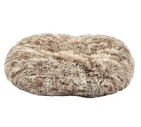 Bobby Poilu - Coussin pour Chiens Extra Doux en Peluche, Tapis Antidérapant pour Chiens et Chats de Taille Moyenne, Lavable en Machine, Beige, 65x56x20 cm