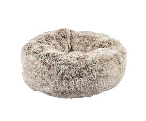 Bobby Poilu - Coussin pour lit pour Chien, Coussin pour Chien Grand, Moyen, Petit, déhoussable, Beige, 50x25 CM