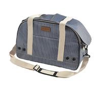 BOBBY-Sac de transport pour chat ou petit chien coloris marine Bobby Tennis - 45 x 18 x 30 cm