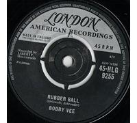 Bobby Vee - Bobby Vee - Rubber Ball - 7" Single 1961 - London 45-HLG 9255 - UK Press