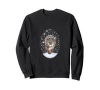 Bobcat dans Une tempête de Neige Sweatshirt