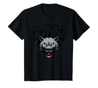 Bobcat Nation Spirit Fierce Mascotte School Pride Rally T-Shirt, Enfant, Noir, 8 Ans