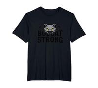 Bobcat Strong School Spirit Fierce Mascotte Pride Fan de Sport T-Shirt, Homme Grandes Tailles, Noir, 4X Tall