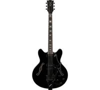 Vox Bobcat V90 Bigsby Jet Black Demi-caisse