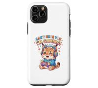 Bobcat Video Gamer, Gaming Can't Hear You I'm Gaming Coque pour iPhone 11 Pro