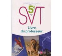 Bobée Forestier SVT 5e 2017 Livre du professeur