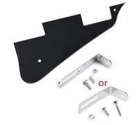 bobeini 5 pièces LP Guitare Pick Garde Plaque à gratter Pickguard pour Gibson Les Paul Guitare Noir