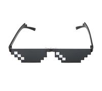BOBEINI Cool 3 Bit MLG Pixelated Sunglasses Deal with It Glasses Lunettes de Soleil Pixel