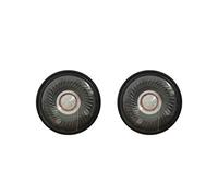 BOBEINI Lot de 2 pilotes de rechange pour haut-parleur Hi-Fi 50 mm 32 Ohm 112 dB