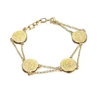 BOBIJOO Jewelry - Bracelet Saint-Benoît Femme Protection Acier Or