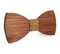 BOBIJOO Jewelry - Noeud Papillon Bois Qualité Elégance Tendance Homme 16 Modèles Fait Main Artisan - Taille unique, N03