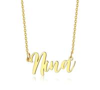 BOBIJOO Jewelry - Pendentif Collier Prénom Femme Fille Acier Inoxydable Plaqué Doré Or Au Choix - Nina