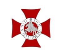 BOBIJOO JEWELRY - Pin's épinglette Croix des Templiers Sigillum Militum Xpisti
