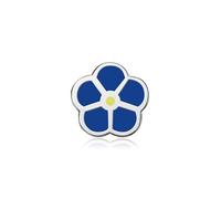 BOBIJOO Jewelry - Pins myosotis Franc-Maçon 8mm émaillé