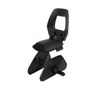 BOBIKE 8010600002 - Une Banquette arrière Junior pour vélos avec Roues de 26" à 29" adaptée aux Enfants d'un Poids Maximum de 35 kg avec ancrage dans Le Porte-Bagages de Couleur Noir/Gris foncé